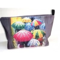 Косметичка для вышивки бисером или нитками «Зонтики КОС-8» (Косметичка или набор)